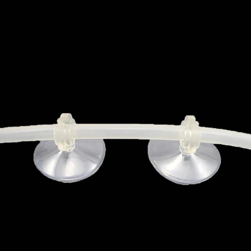 

5/10Pcs Plastic Aquarium Fish Tank Suction Cups Suckers Clips Airline Pump Tubing Fixation Suction Cup