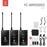 20 channels wireless lavalier microphone system for canon nikon sony panasonic dslr camera camcorder iphone android smartphone