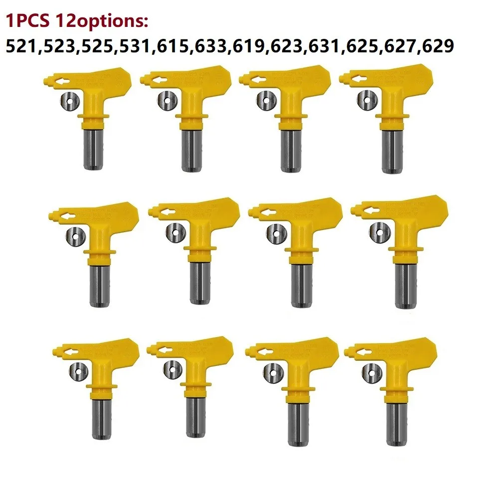 

Universal Airless Spray Tip Nozzle Paint Tools Home Tip For Wagner Paint Sprayer 521/523/525/531/615/633/619/623/631/625/627/62