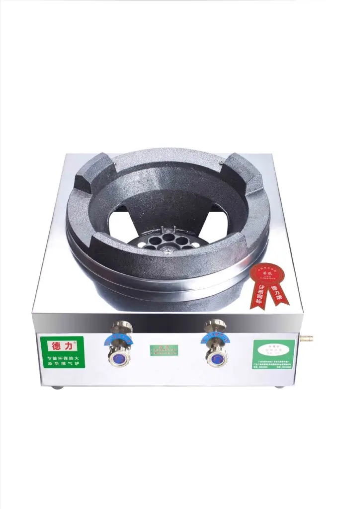 

Eight hole A-type cyclone furnace with non stick frame