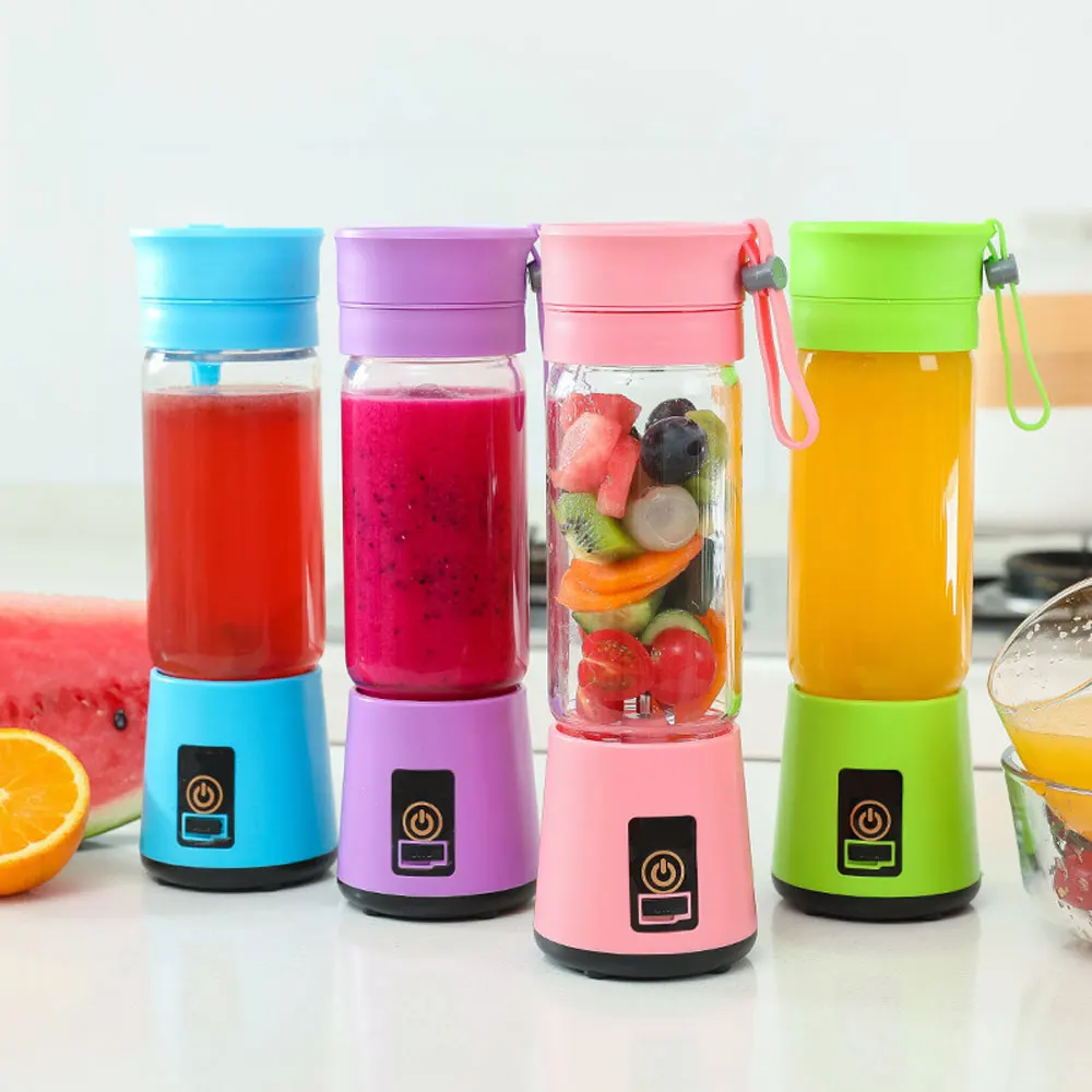 

Portable Size USB Electric Fruit Juicer Handheld Smoothie Maker Blender Stirring Rechargeable Mini Portable Juice Cup Water
