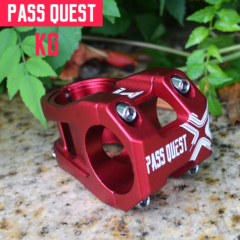 Велосипедный стержень PASS QUEST 40 мм 0 градусов DH AM FR ENDURO MTB горный велосипед ствол