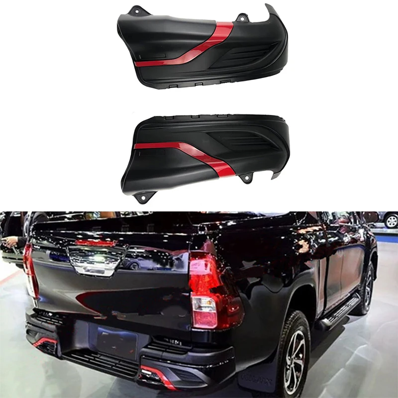 FIT FOR HILUX REVO PICKUP CAR 2015-2017 PICKUP BODY KITS REAR BUMPER COVER