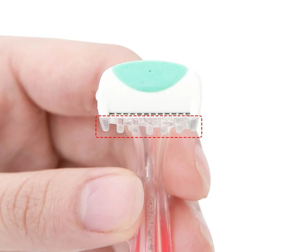 

2pcs shaving & hair removal Armpit leg face hair Woman Trimmer Shaver Manual Shaving Women's Razor trimmers Razor Blades Razor