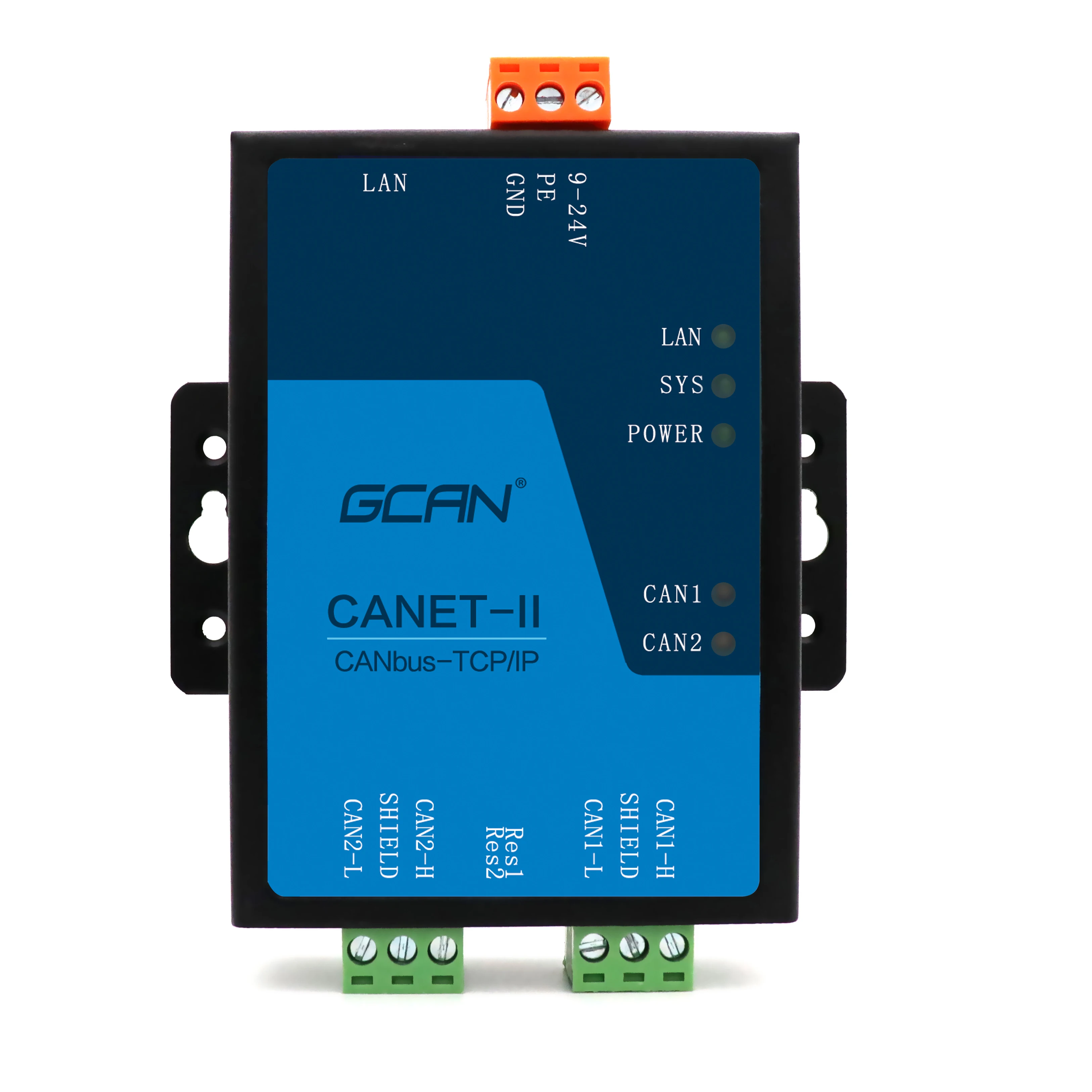 GCAN-202 Support Multi-Bus Intercommunication Converter Tool Support Tcp Client Working Module For Intelligent Community