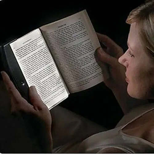 Креативный светодиодный светильник для чтения книг ночник плоская пластина