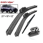 Набор щёток стеклоочистителя Erick's для лобового стекла, 211812 дюймов, комплект для Daihatsu Terios J200F700 2006 - 2017