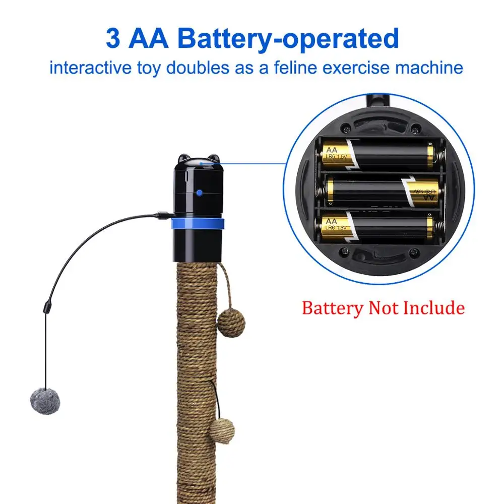 Электронные лазерные игрушки для кошек забавные LED Топпер Когтеточка перо