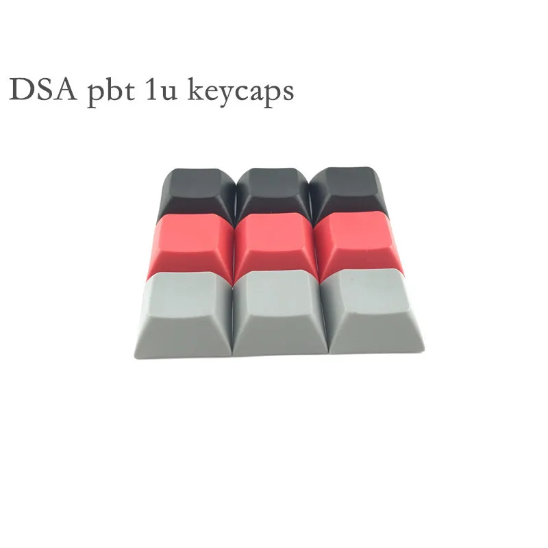 Клавиши механические DSA Profile PBT 1U клавиатура пустая игровая с разными цветами Mx