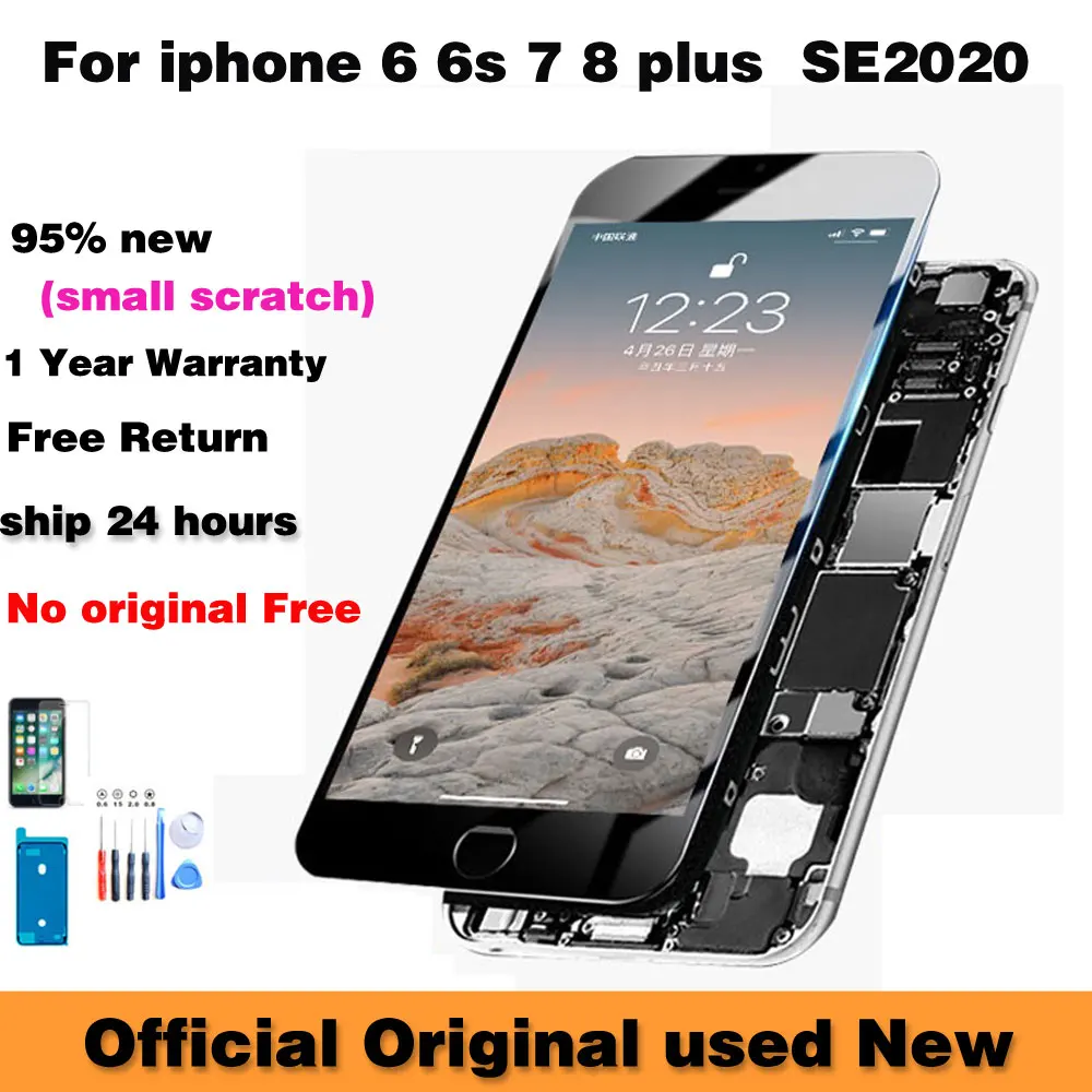 ЖК дисплей в сборе для iPhone 6 6s 7 8 Plus SE2020|Экраны мобильных телефонов| |