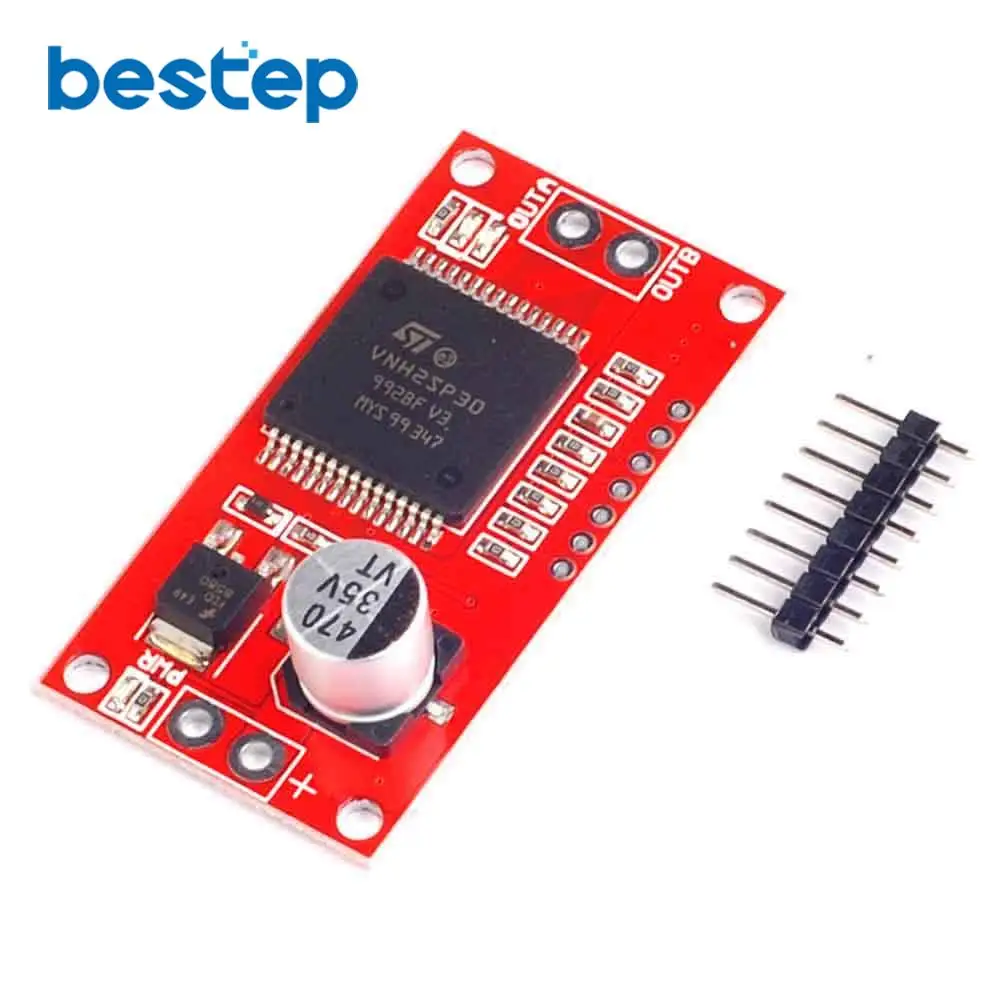 30A Mini VNH2SP30 Stepper Motor Driver Monster Moto Shield Module for Arduino | Электронные компоненты и