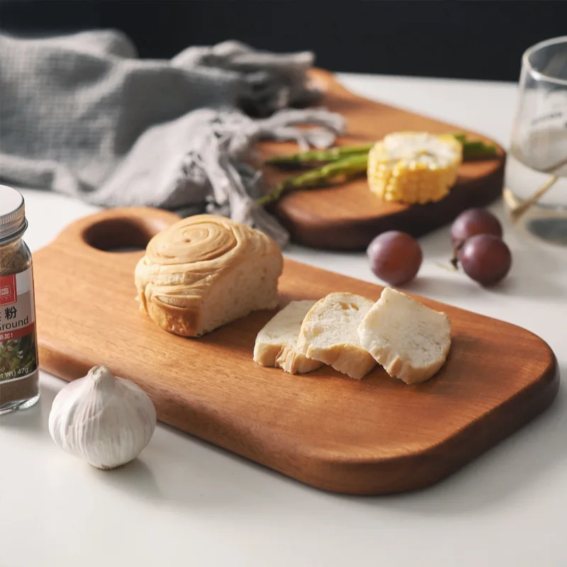 Натуральная разделочная доска из твердого эбенового дерева маленькие