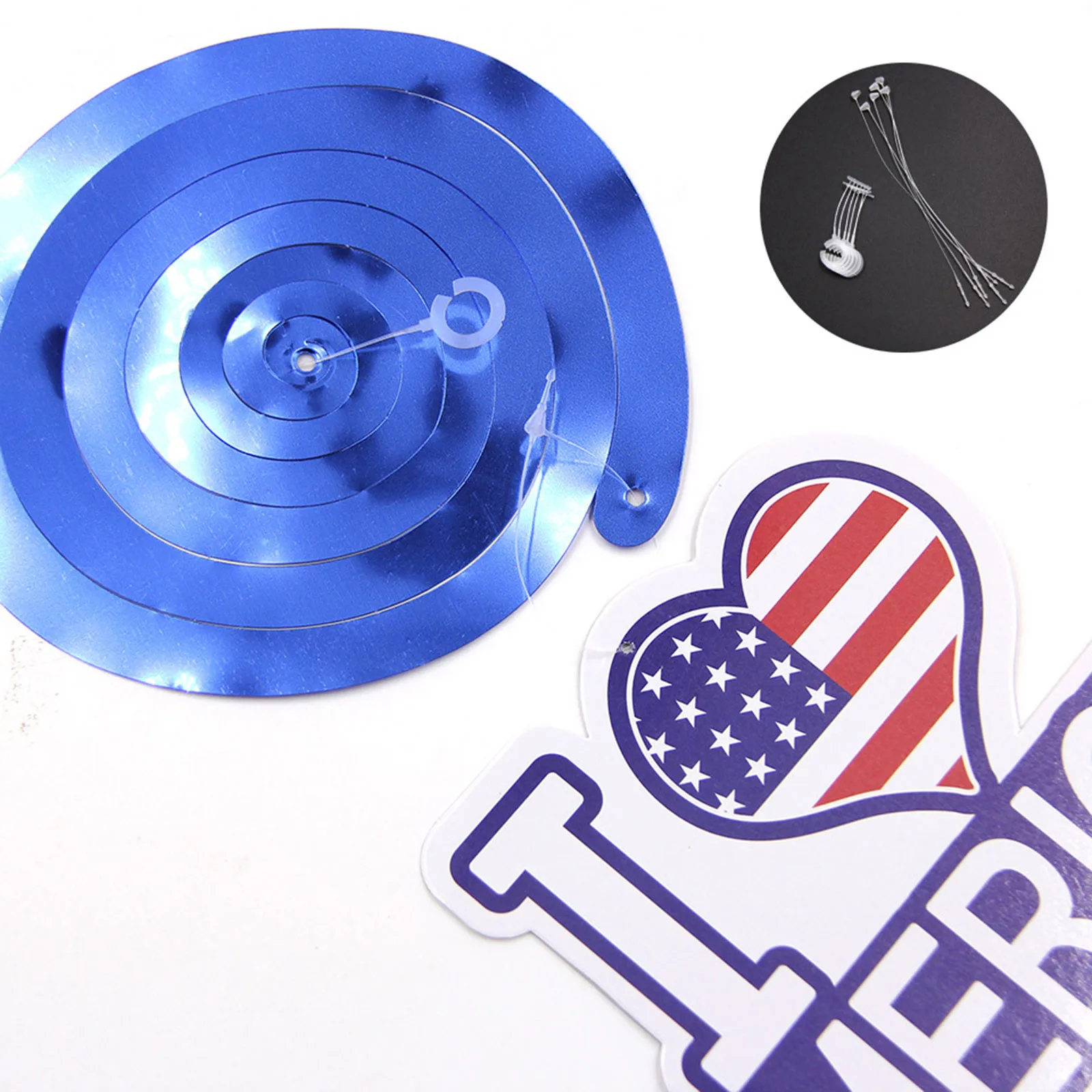 8 шт в День Независимости висячие украшения флаг свободы бирки кулон Diy на