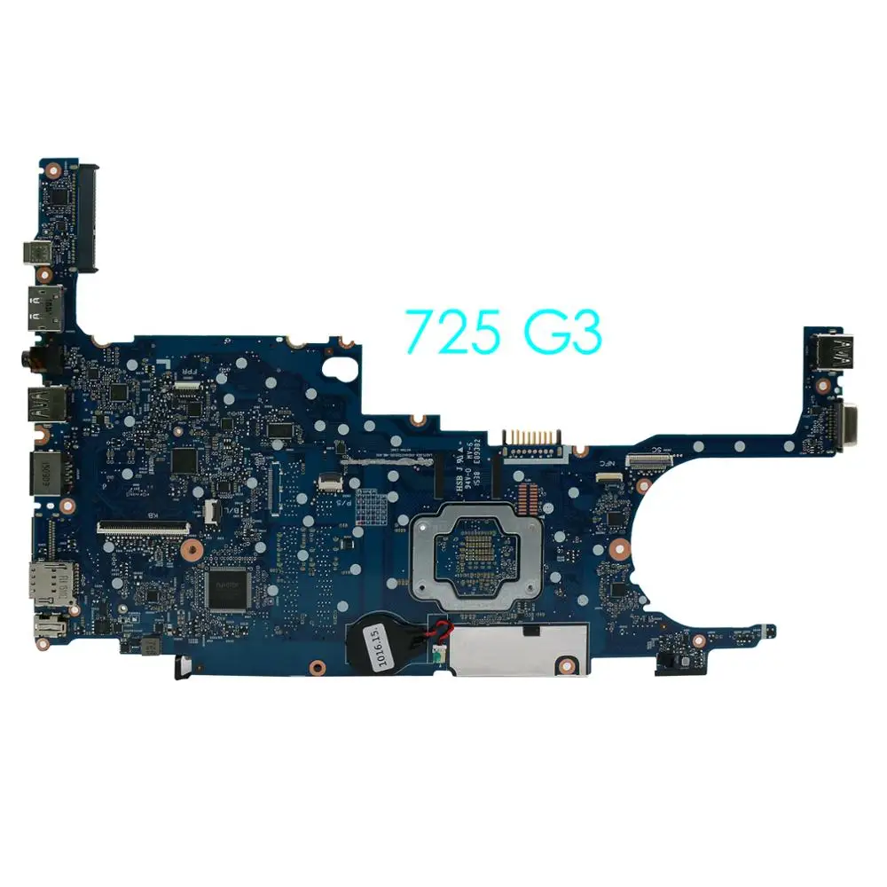 826627-001 для HP EliteBook 725 G3 материнская плата 826627-501 826627-601 100% протестированная