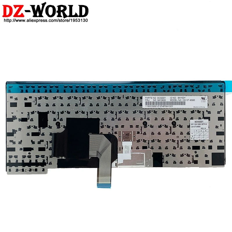 new original be belgian keyboard for lenovo thinkpad l440 l450 l460 t440 t440s t431s t440p t450 t450s t460 laptop 04y0830 free global shipping