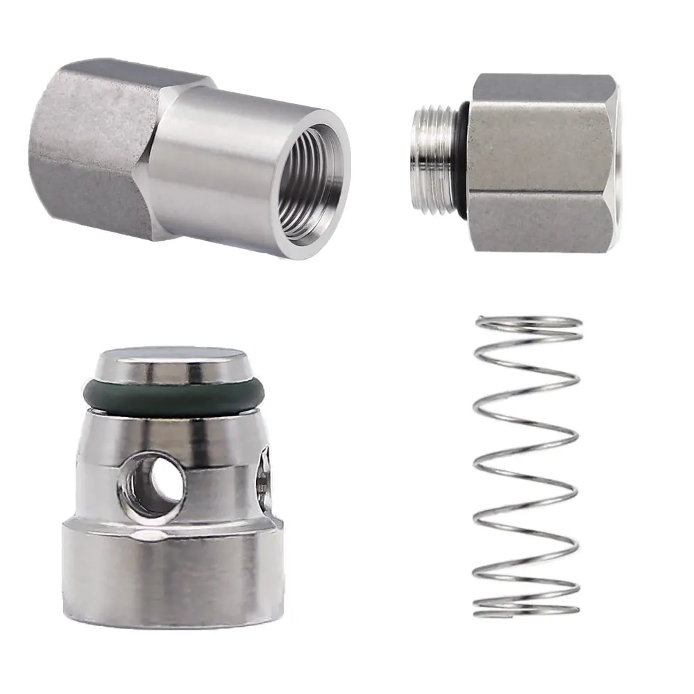 Трубка BSPP 1/8 &quot1/4" 3/8 &quot1/2" 3/4 &quotBSPP дюйма SS304 SS316 односторонний топливный клапан