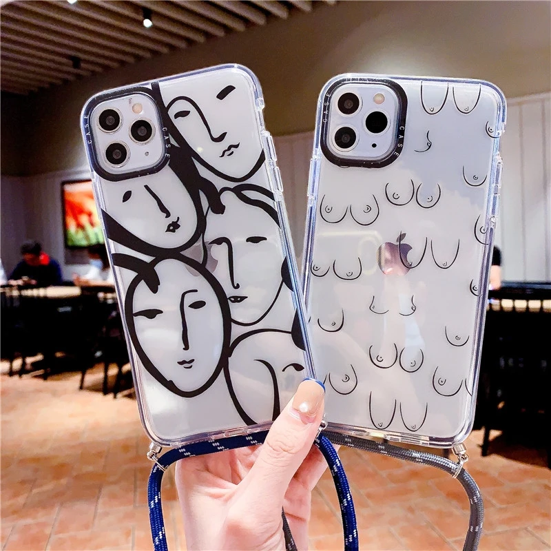 

Прозрачный мягкий чехол для iPhone 12 Pro Max 11 Pro MAX X XS XR 7 8 plus SE 20