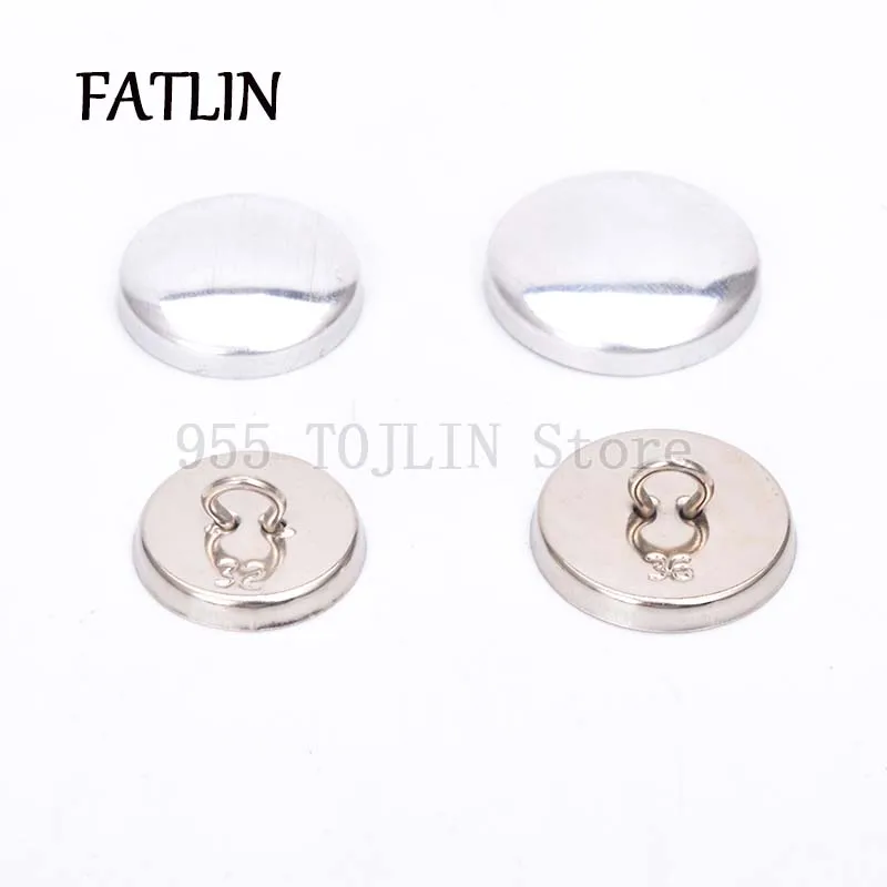 500 комплектов 24L-50L пуговицы из полиуретановой ткани с металлическим основанием