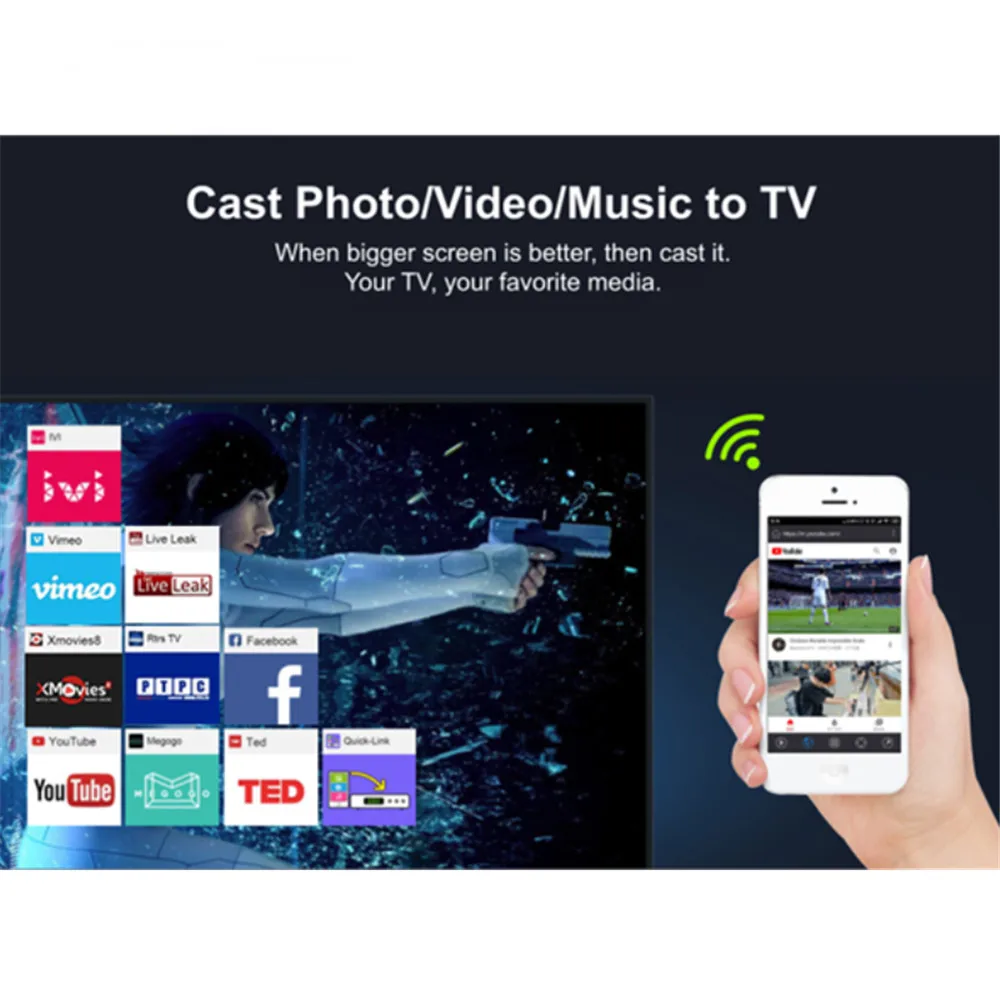 Цифровой ТВ приемник 2021 DVB T2 для наземного телевидения H.265/HEVC HD декодер Италии