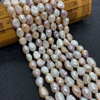 new natural fresh water 7 8mm rice pearl diy jewelry making fashion necklace bracelet lady jewelry accessories