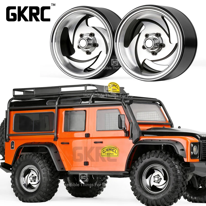 Металлический обод ступицы колеса 2 дюйма Beadlock для 1/10 Rc Гусеничный автомобиль Trx4