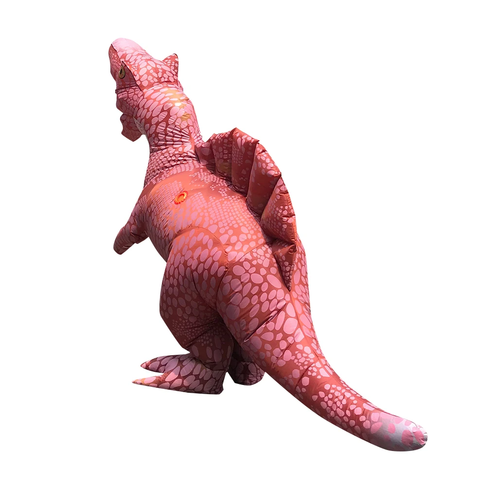 Взрослый костюм на Хэллоуин динозавр спинозавр надувной Необычные костюмы