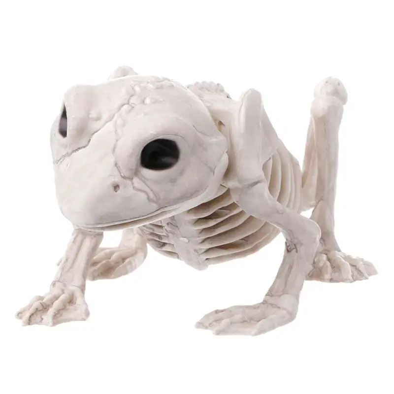 

Halloween Decoration Animal Skeleton Creepy Spider Bat Mouse Lizard Bones Ornaments Haunted House Props