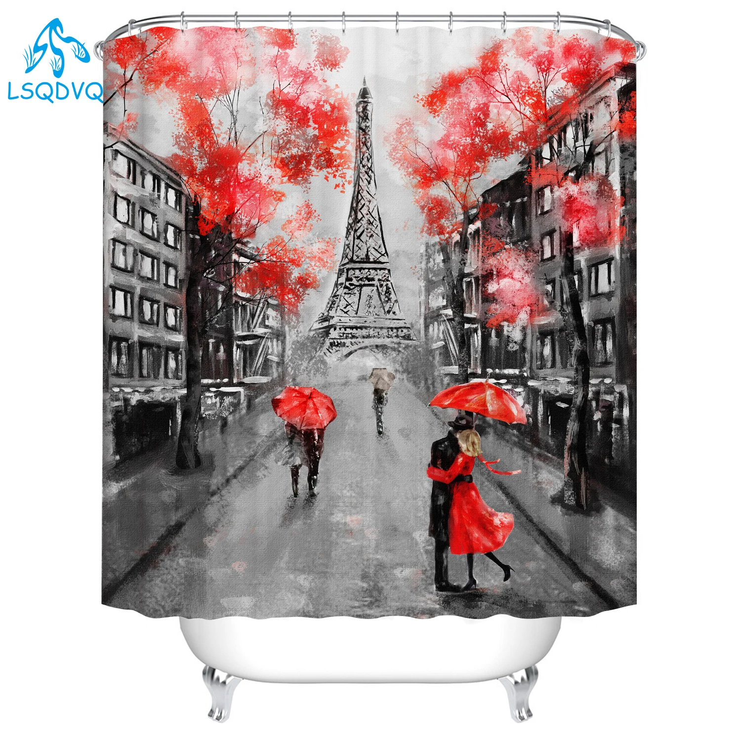 

Platform 9 and 3/4 At London's King's Cross Station Shower Curtains Bathroom Curtain Frabic Waterproof Polyester Bath Curtain