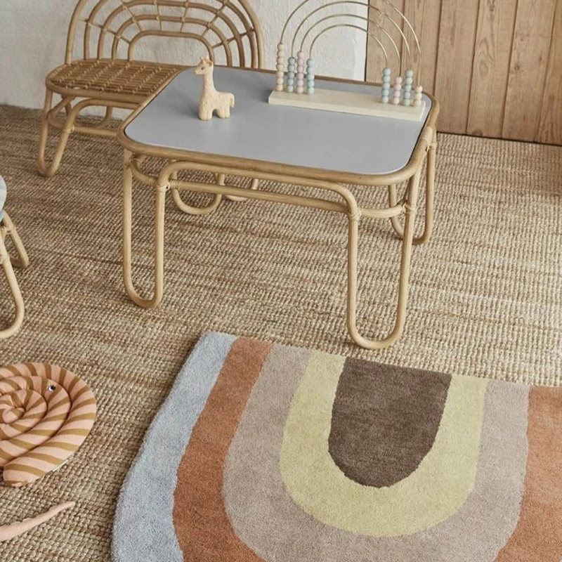 Коврик детский игровой Радужный для детской комнаты | Мать и ребенок