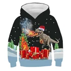 Детская 3D Толстовка с капюшоном, Рождественская Толстовка с длинным рукавом, детские тканевые топы для мальчиков и девочек 4-14t2, 2021