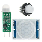 10 шт. HC-SR501 HC-SR505 MH-SR602 Отрегулируйте пироэлектрический инфракрасный Мини PIR человека Сенсор детектор модульный кронштейн для Arduino