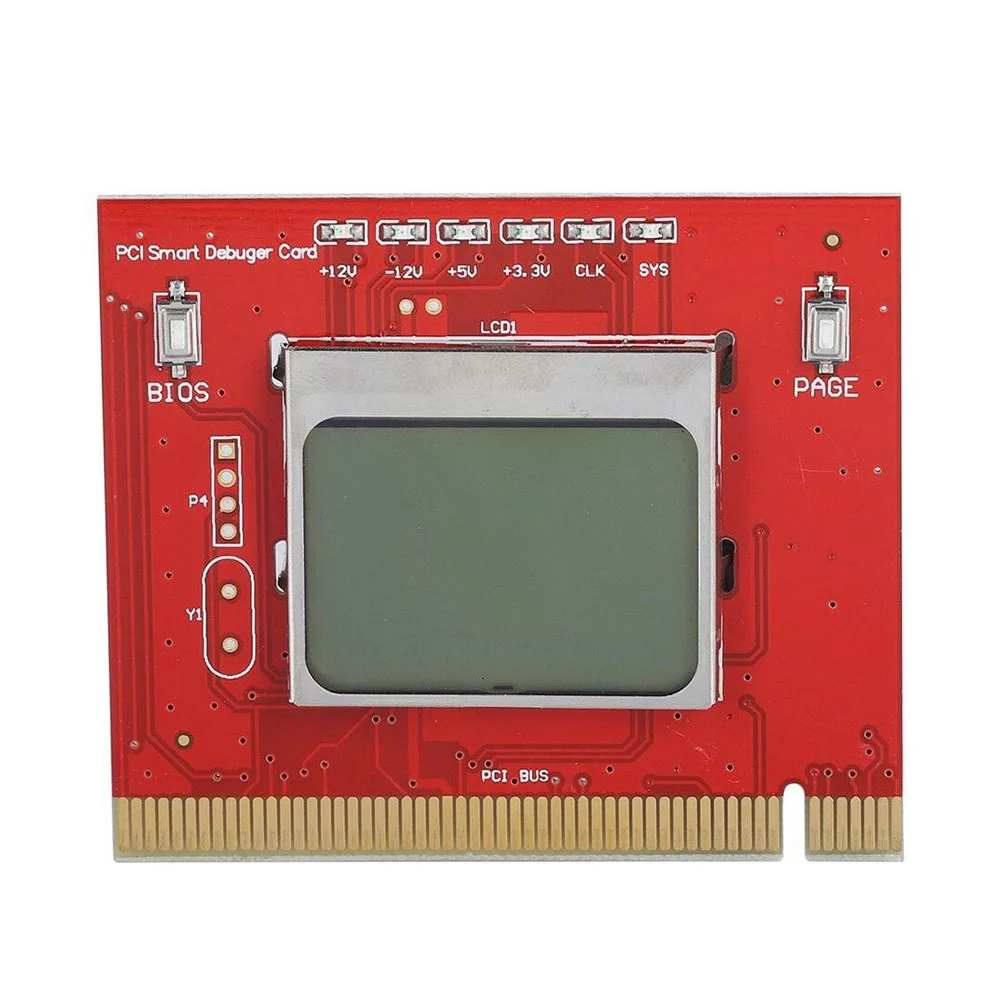 Настольный детектор Светодиодный анализатор PCI сетевой ПК аксессуары