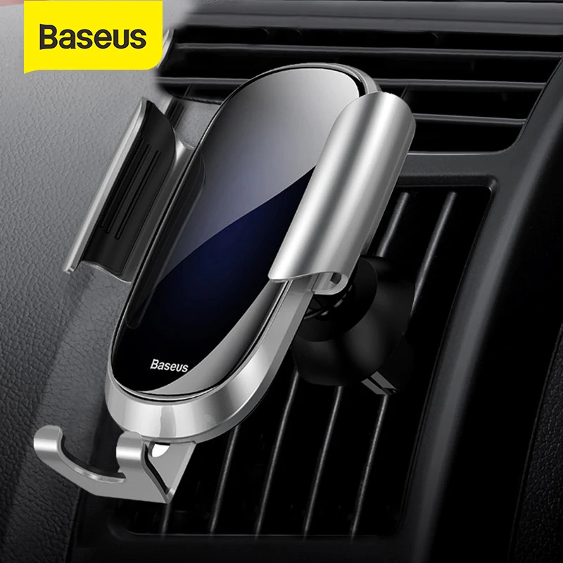 Автомобильный держатель для телефона Baseus Гравитационный iPhone X XS 11 8 Plus Samsung s9 s8 с