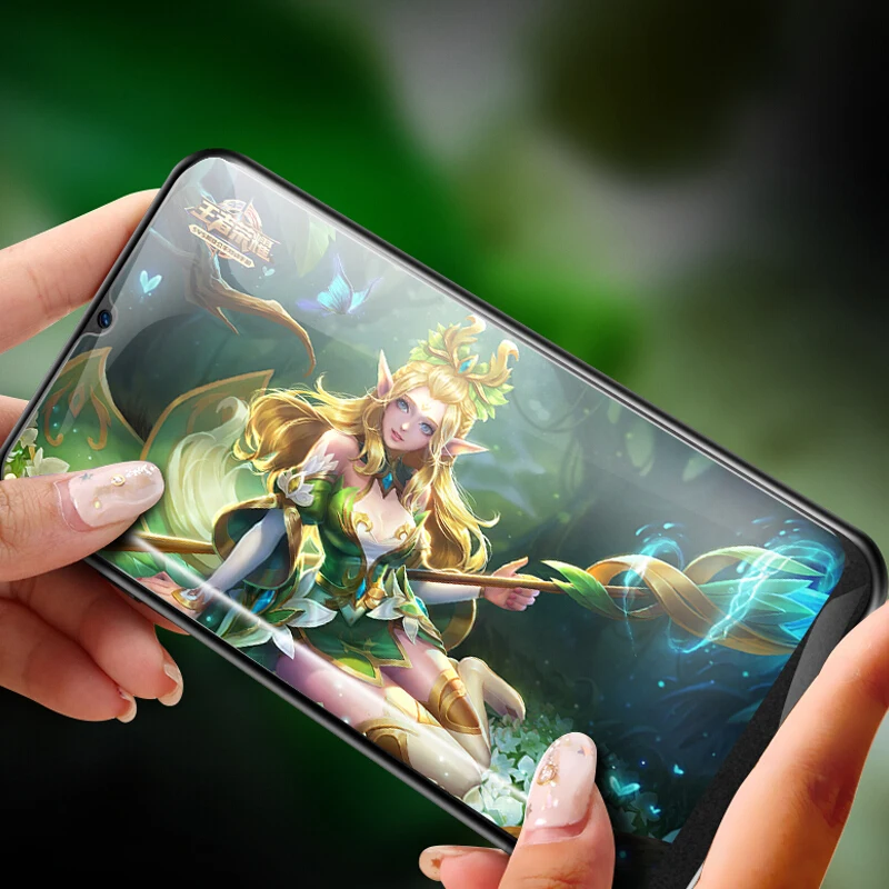 Полное покрытие матовое закаленное стекло для Xiaomi Mi 9 10T Pro Redmi 9A 9C Note 8 8T Pocophone F1 F2 X3