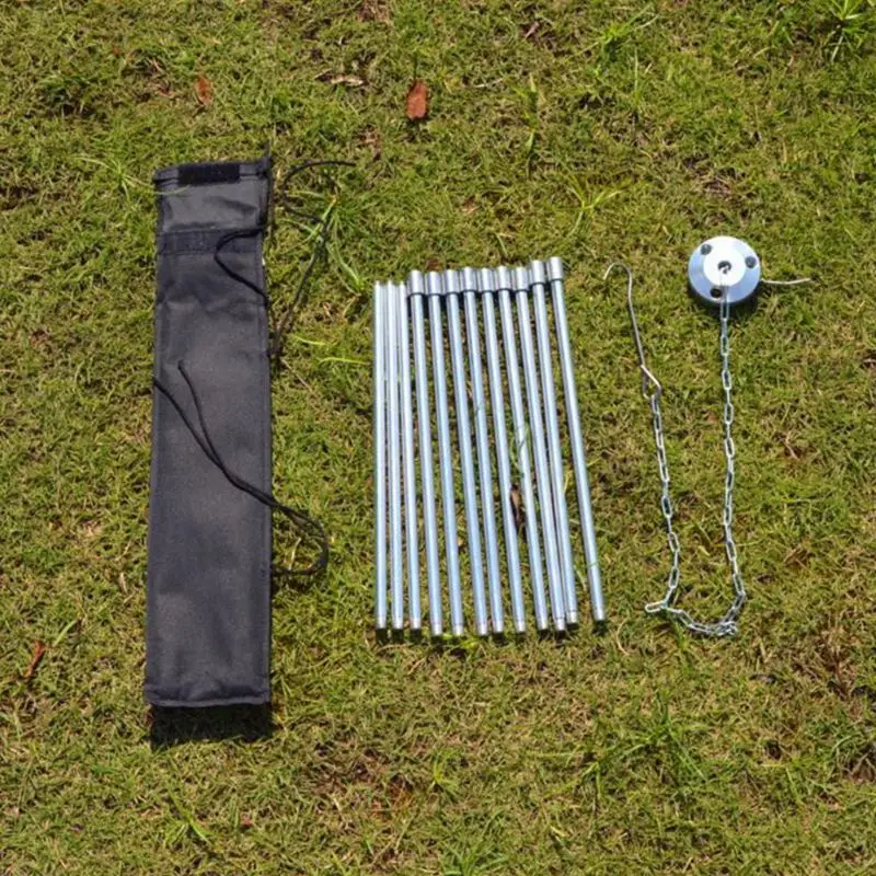 Прочный портативный штатив для кемпинга пикника приготовления пищи|Уличные