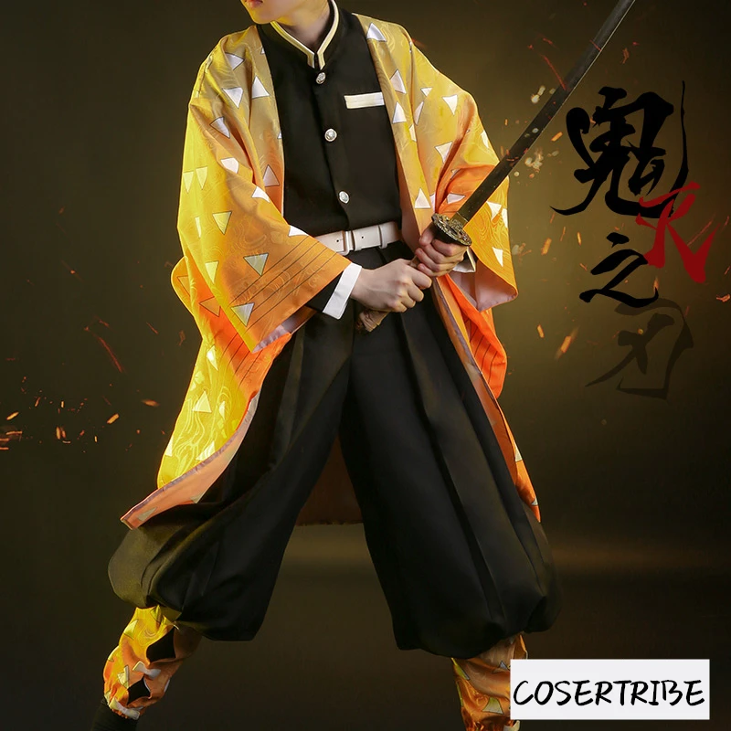 Аниме! Демон-убийца: Kimetsu no Yaiba Kamado Tanjirou Agatsuma Zenitsu Tomioka Giyuu Nezuko кимоно костюм для