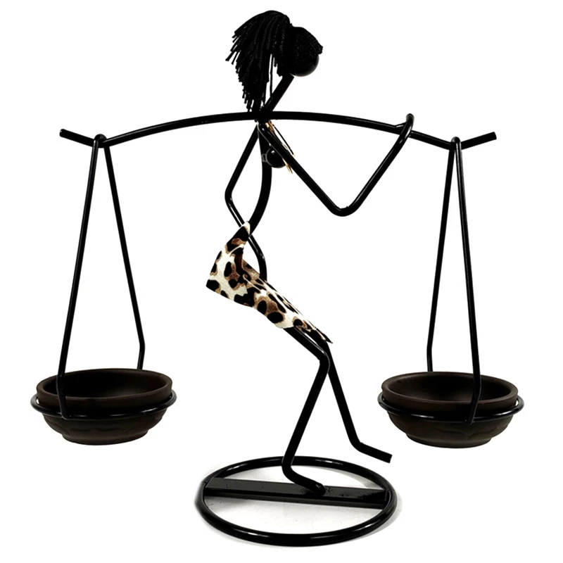 Креативные железные подсвечники для украшения дома женские моделирования