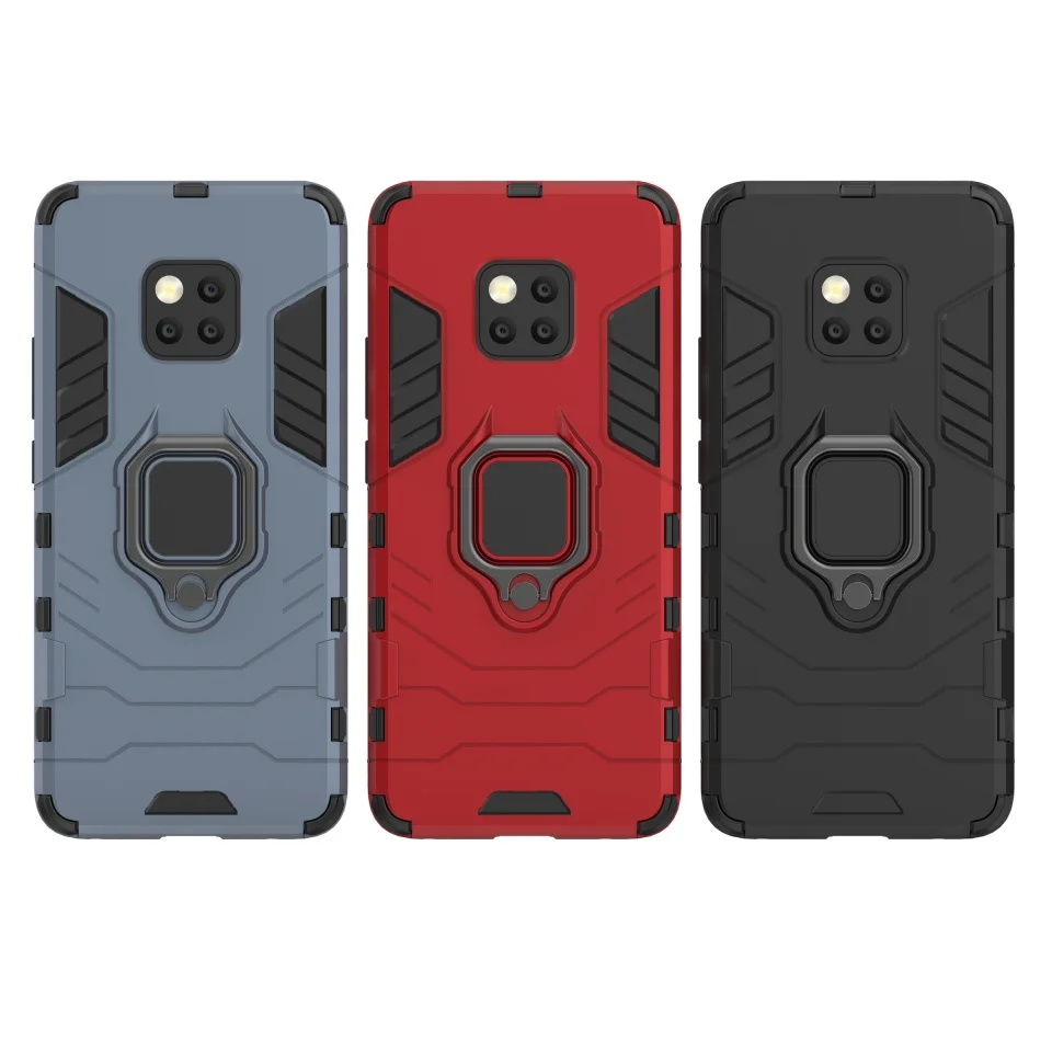 Армированный чехол с подставкой для Huawei Mate 20 Lite 20X Pro Чехол 30 P20 P30 силиконовый