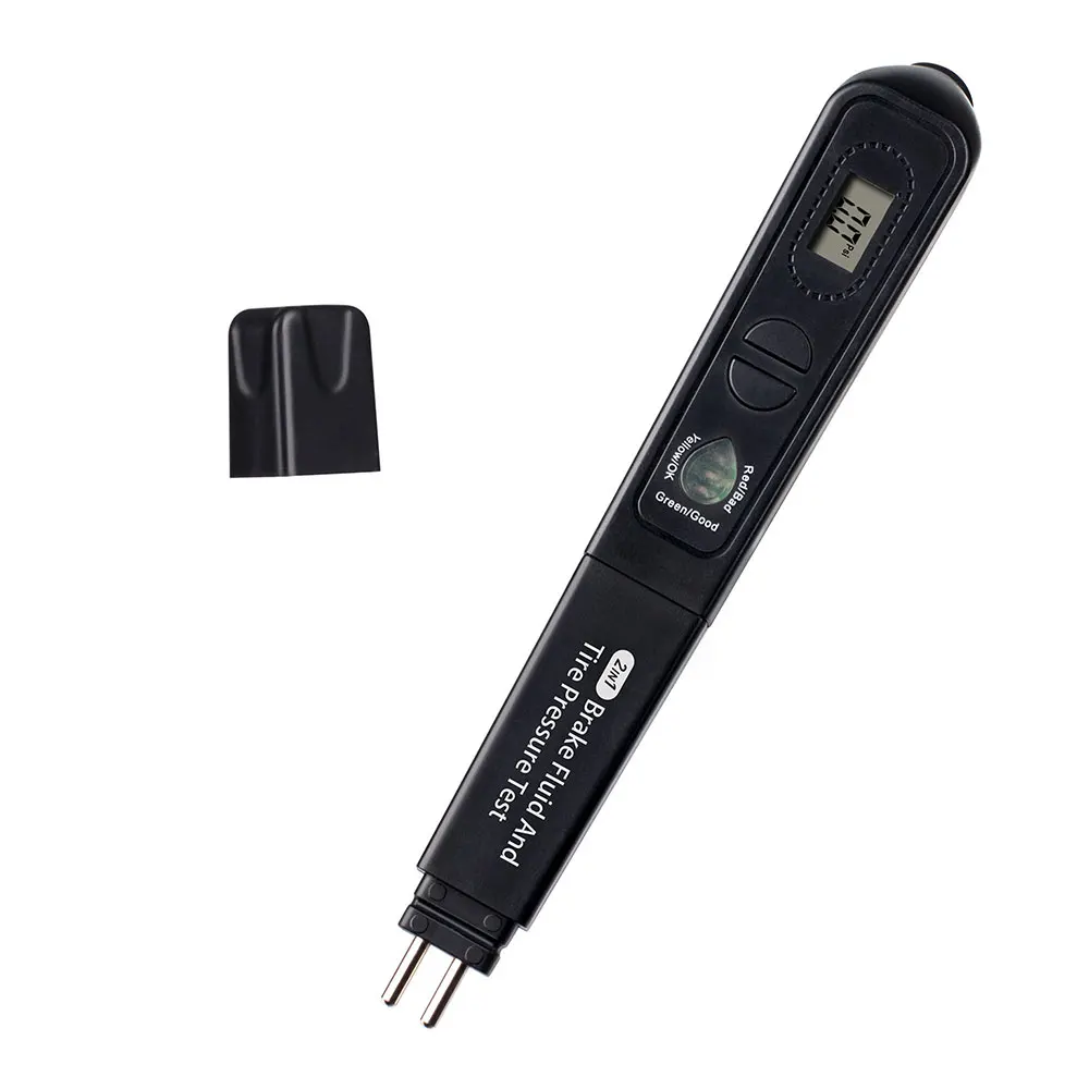 Vehemo Тестер давления в шинах 2в1 детектор тормозной жидкости тестер TPMS Точный