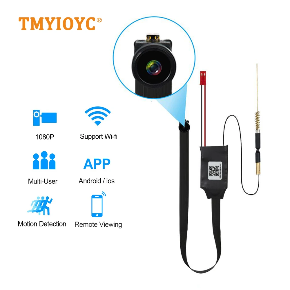 Мини камера видеонаблюдения 1080P HD Wi Fi ip P2P|Компактные видеокамеры| |