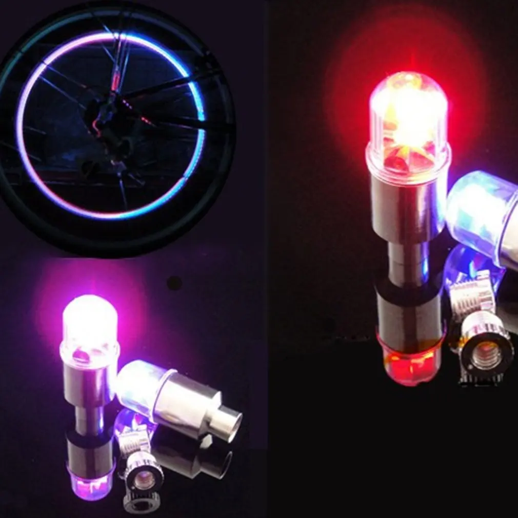 

12PCS Waterproof Auto Shining Car Auto Wheel Tire Tyre Light Hub Lamp Air Valve Stem LED Light With Cap Cover Car Styling Light
