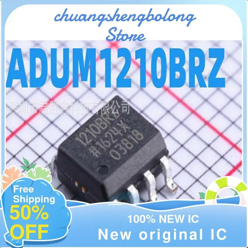 

10-200 шт., ADUM1210BRZ ADUM1210 1210BRZ SOP8, новый оригинальный IC