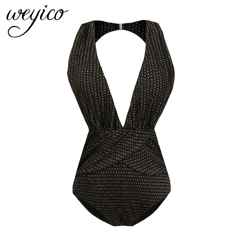 Цельный купальник женские сексуальные купальные костюмы с открытой спиной и