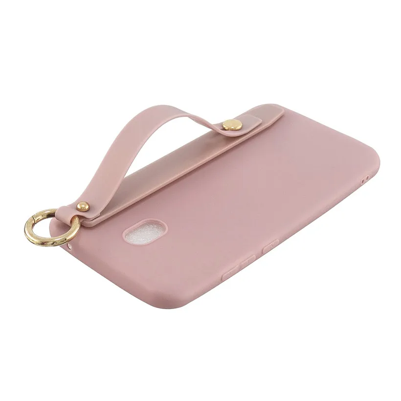 Fashion Soft Case For Xiaomi Redmi Note 8 7 6 5 Pro 8T 5A Prime Silicone Wrist Strap Hand Band Stand Cover |