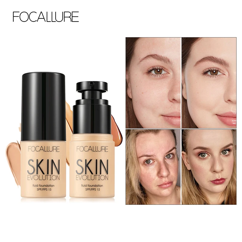 

Face Makeup Liquid Foundation Waterproof Foundation Cream Oil Control BB Cream Base Makeup Full Coverage Concealer Face Cosmetic