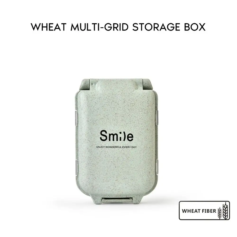 Мини аптечка для лекарств коробка аптечки и контейнер оказания первой помощи с 8