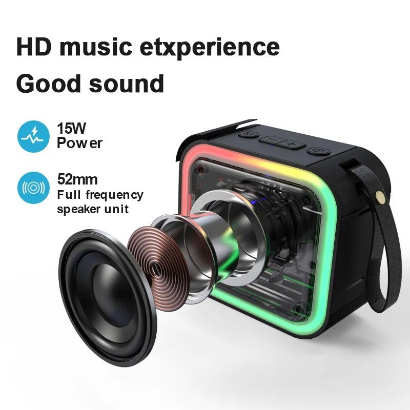 Mifa F50 беспроводной портативный Bluetooth динамик IPX7 водонепроницаемый встроенный