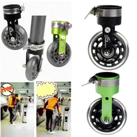 portable folding bike auxiliary roller wheel foldable bicycle assistor booster scroll wheel fold up cycling accessories parts