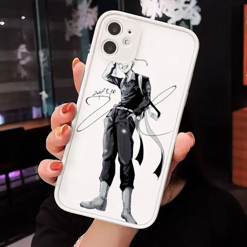 

Japan anime Tokyo Revengers Phone Case matte transparent For iphone 7 8 11 12 plus mini x xs xr pro max cover