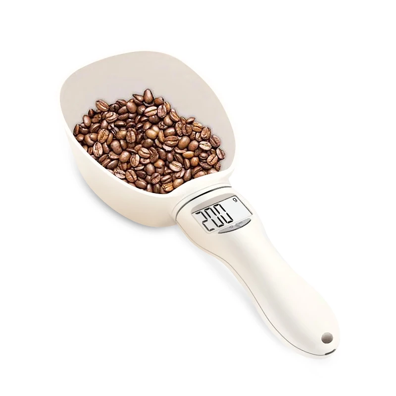 Pet Еда весы чашка для собак и кошек кормления кухонные с чашей ложка мерная